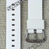Белый полимерный ремешок Casio 10519976 для часов Casio GMA-S110, GMA-S120, GMA-S130, GMA-S140