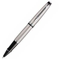 Ручка WATERMAN S0952080 Waterman Expert - Stainless Steel CT, ручка-роллер, F, BL (№ 332)