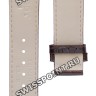 Коричневый кожаный ремешок Tissot T610031883, теленок, 20/18, без замка, для часов Tissot Visodate T910.430