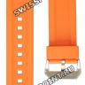 Оранжевый полимерный ремешок Casio 10452265 для часов Casio EFM-502-1A4