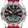 Красный силиконовый ремешок Tissot T610035317, интегрированный, без замка, для часов Tissot T-Touch II T013.420, T047.420, T013420A, T047420A