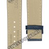 Синий кожаный ремешок Tissot T610045691, 20/18, без замка, для часов Tissot T-Classic T927.407.46.041.01 Gentleman