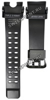 Черный полимерный ремешок Casio 10587427 для часов Casio GWR-B1000-1A