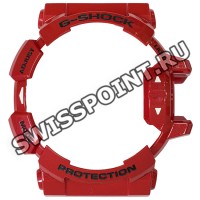 Красный полимерный рант корпуса Casio 10479631 для часов Casio GBA-400-4A