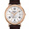Коричневый кожаный ремешок Tissot T610033178, теленок, 20/18, без замка, для часов Tissot Carson T907.407, T907.410