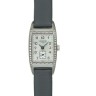 Серый сатиновый ремешок Longines L682119370, теленок, 12/10, без замка, для часов Longines BelleArti L2.194.0, L2.194.4, L2.194.8, L2.194.9