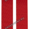 Красный силиконовый ремешок Tissot T610036805, интегрированный, без замка, для часов Tissot T-Touch Solar T091.420, T091420A