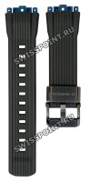 Черный полимерный ремешок Casio 10620548 для часов Casio MTG-B2000B-1A2