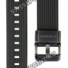 Черный полимерный ремешок Casio 10620548 для часов Casio MTG-B2000B-1A2