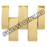 Желтое стальное звено браслета Tissot T613016992 для часов Tissot T031.410.33.033.00, T031.410.33.053.00