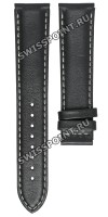 Серый кожаный ремешок Tissot T610045692, 20/18, без замка, для часов Tissot T-Classic T927.407.46.061.01 Gentleman