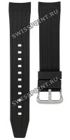 Черный полимерный ремешок Casio 10239924 для часов Casio AMW-704-7A, AMW-706-7A1