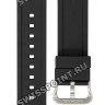 Черный полимерный ремешок Casio 10239924 для часов Casio AMW-704-7A, AMW-706-7A1