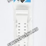 Белый полимерный ремешок Casio 10477029 для часов Casio GA-400-7A