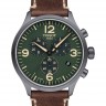 Коричневый кожаный ремешок Tissot T610043490, теленок, серая пряжка, 22/22, для часов TISSOT Chrono XL T116.617.36.097.00