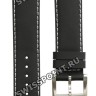 Черный кожаный ремешок Tissot T600035409, удлиненный, 19/18 XL, теленок, стальная пряжка, для часов Tissot Quickster T095.417