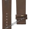 Коричневый кожаный ремешок Tissot T610041140, 22/20, без замка, для часов Tissot V8 T106.427, T106427A