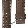 Коричневый кожаный ремешок Tissot T610041140, 22/20, без замка, для часов Tissot V8 T106.427, T106427A