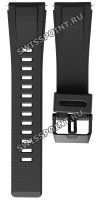 Черный полимерный ремешок Casio 10589371 для часов Casio GA-2000E-4, GA-2000S-1A, GA-2000SU-1A