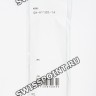 Черный полимерный ремешок Casio 10640093, стальная пряжка, для часов Casio GW-A1100-1A