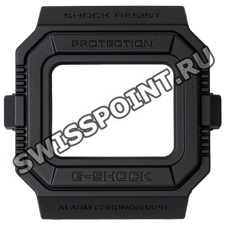 Черный полимерный рант корпуса Casio 10577427 для часов Casio DW-D5500BB-1