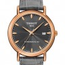 Серый кожаный ремешок Tissot T610034706, теленок, 20/18, без замка, для часов Tissot Carson T907.407
