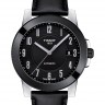 Черный кожаный ремешок Tissot T600040541, теленок, 21/19, стальная пряжка, для часов Tissot Gentleman T098.407