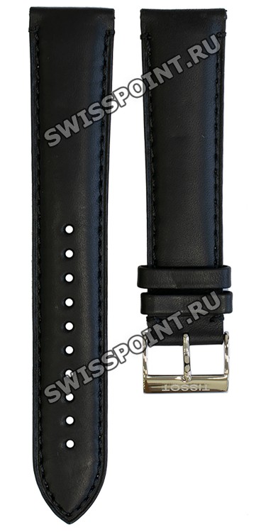 Черный кожаный ремешок Tissot T600040541, теленок, 21/19, стальная пряжка, для часов Tissot Gentleman T098.407