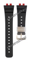 Черный полимерный ремешок Casio 10600351, стальная пряжка, для часов Casio G-Shock GMW-B5000-1E
