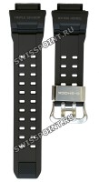 Черный полимерный ремешок Casio 10455201 для часов Casio GW-9400-1
