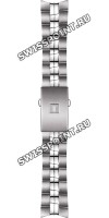 Стальной браслет Tissot T605037010 для часов Tissot PR100 T101.407, T101.408, T101.410, T101.451