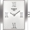 Черный кожаный ремешок Tissot T610025842, теленок, 18/16, без замка, для часов Tissot Happy Chic II T016.309
