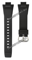 Черный полимерный ремешок Casio 10628581 для часов Casio GST-B400-1A