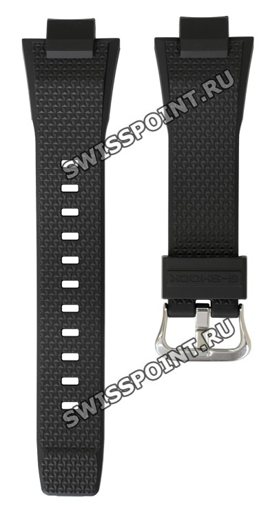 Черный полимерный ремешок Casio 10628581 для часов Casio GST-B400-1A
