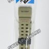 Бежевый / песочный полимерный ремешок Casio 10517719 для часов Casio Mudmaster GG-1000-1A5