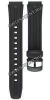 Черный полимерный ремешок Casio 10268500 для часов Casio W-211-1A, W-211-1B