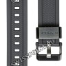Черный полимерный ремешок Casio 10590968 для часов Casio MTG-B1000B-1A