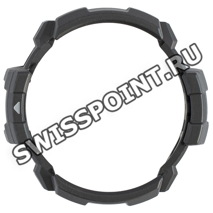 Черный рант корпуса часов Casio 10525261 для часов Casio GN-1000GB-1A, GN-1000MB-1A, GN-1000RG-1A
