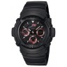 Черный полимерный ремешок Casio 10364892 для часов Casio AW-591ML-1A, AW-590, AWG-M100, AWG-101, AWG-100, G-7700, G-7710