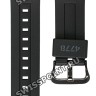 Черный полимерный ремешок Casio 10364892 для часов Casio AW-591ML-1A, AW-590, AWG-M100, AWG-101, AWG-100, G-7700, G-7710