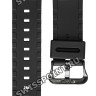 Черный полимерный ремешок Casio 10364892 для часов Casio AW-591ML-1A, AW-590, AWG-M100, AWG-101, AWG-100, G-7700, G-7710