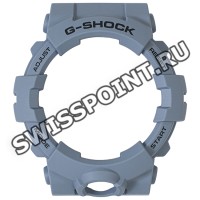 Синий полимерный рант корпуса Casio 10584186 для часов Casio GBA-800UC-2A