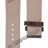 Коричневый кожаный ремешок Tissot T610034737, теленок, 20/18, без замка, для часов Tissot Carson T907.407, T907.410