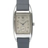 Серый сатиновый ремешок Longines L682119395, теленок, 17/16, без замка, для часов Longines BelleArti L2.694.0, L2.694.4, L2.694.8, L2.694.9