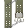 Зеленый полимерный ремешок Casio 10455203 для часов Casio GW-9400-3