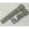 Зеленый полимерный ремешок Casio 10455203 для часов Casio GW-9400-3