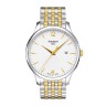 Стальное двухцветное звено браслета Tissot T613036342 для часов Tissot Tradition T063.610