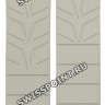 Серый силиконовый ремешок Tissot T610033438, интегрированный, без замка, для часов T-Race T048.417.27.057.10 Thomas Luthi 2013