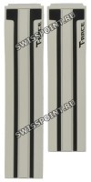 Серый силиконовый ремешок Tissot T610033438, интегрированный, без замка, для часов T-Race T048.417.27.057.10 Thomas Luthi 2013