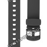 Черный полимерный ремешок Casio 10287400 для часов Casio W-756-1A